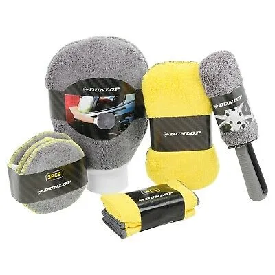 Set za čišćenje automobila 9/1 Dunlop