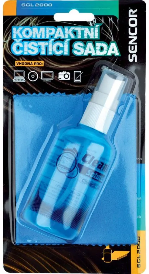 Set za čišćenje monitora SCL 2000 krpa sa 100ml rastvora Sencor