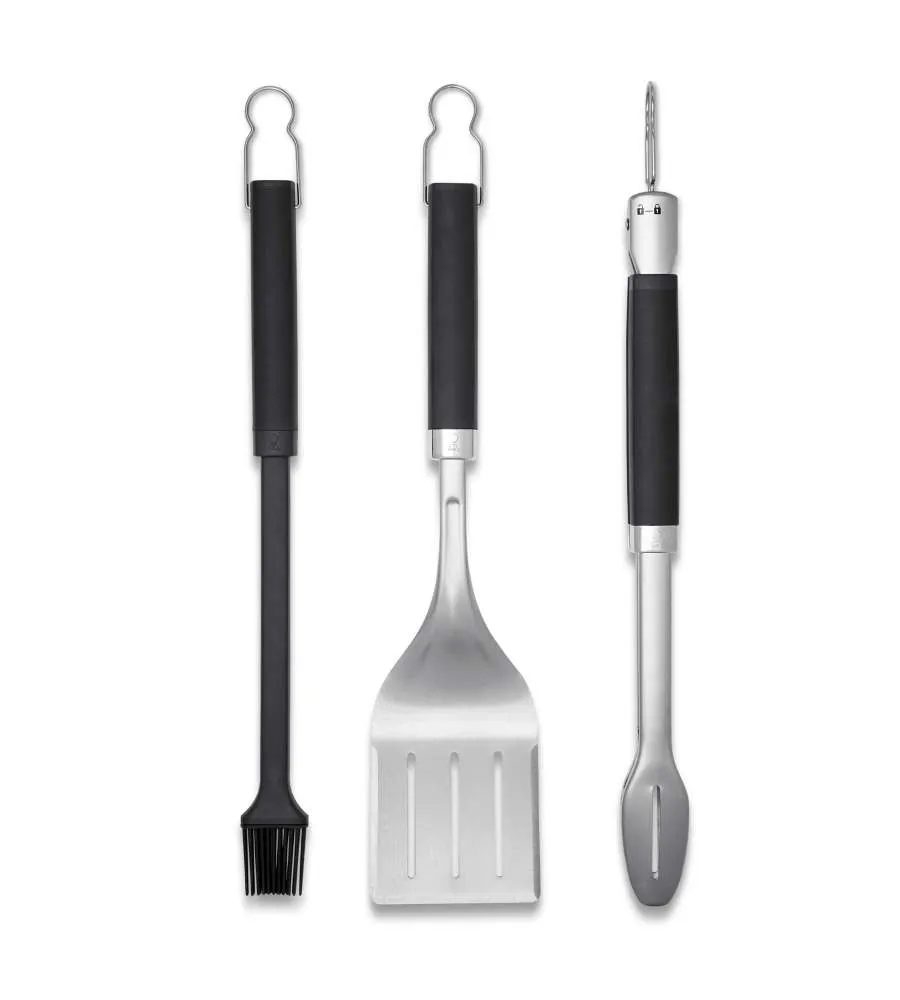 Set za roštilj Precision lopatica, hvataljka i četkica 3/1 Weber