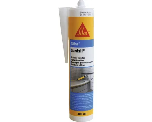 Silikon sanitarni Sanisil providni 300ml Sika