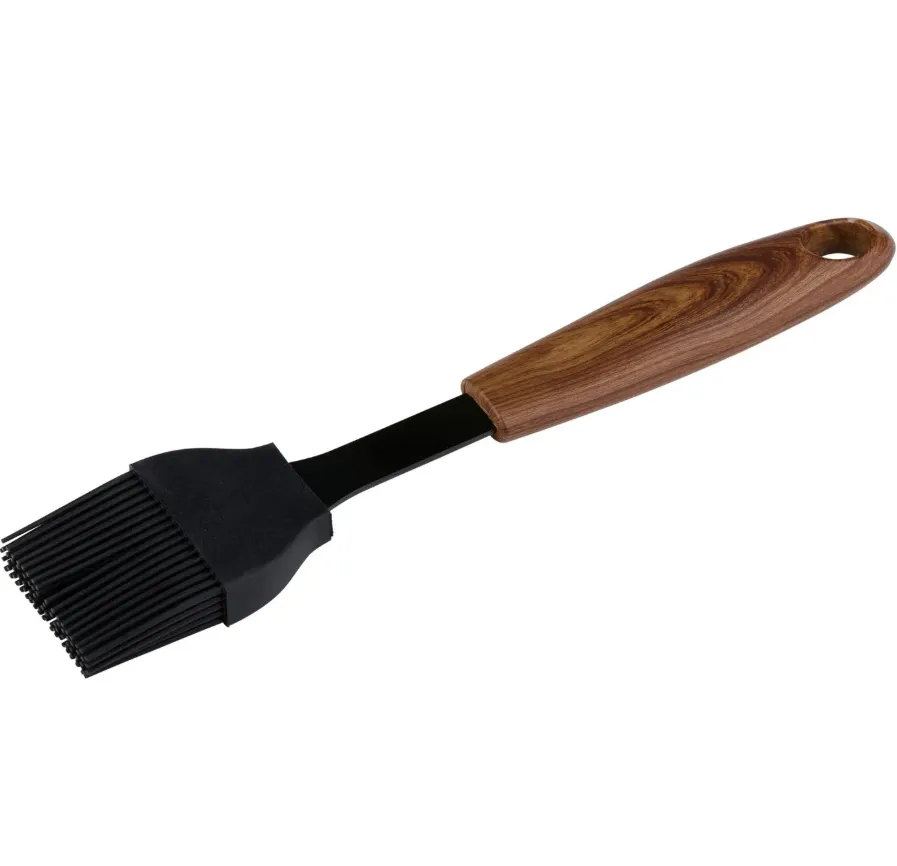 Silikonska četkica za tijesto 22.5cm crna/braon Alpina