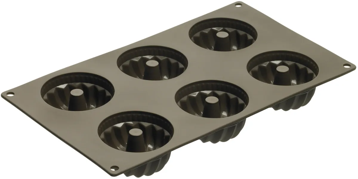 Silikonski kalup Flexiform 6 otvora 30x17.5cm Lurch