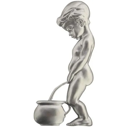 Simbol za muški wc "dečak" 96x44x5mm hrom mat Ridder