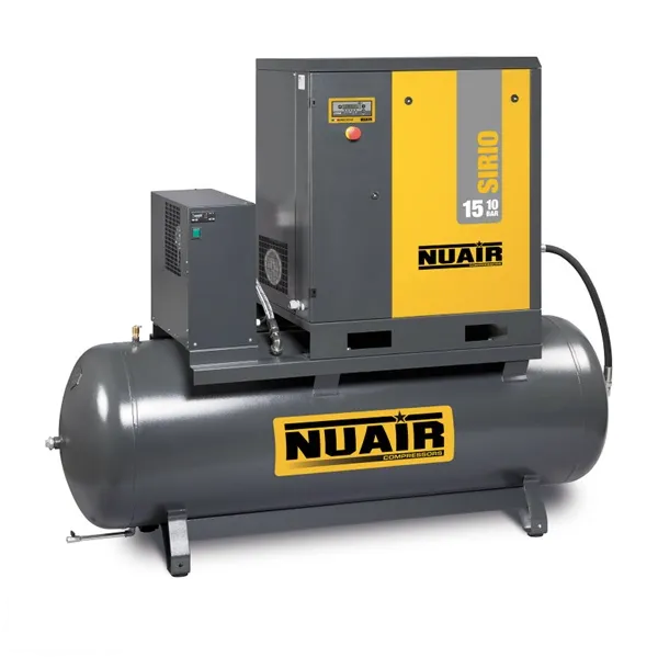 SIRIO 15-10-500 ES IE3 Vijčani kompresor 15 kW 400V Nuair