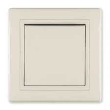 Sklopka jednopolna PRESTIGE 10A 250V krem