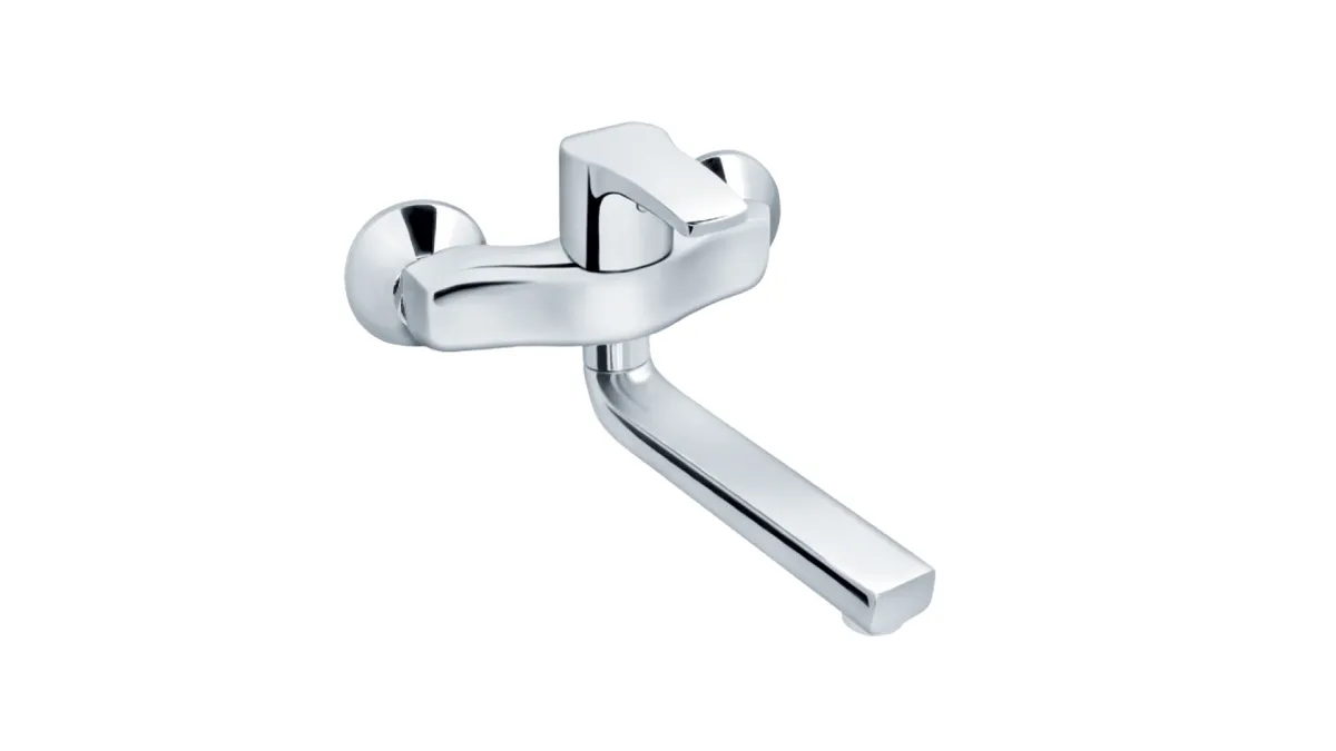 Slavina za sudoperu-lavabo Cubo3 izliv 200mm Rosan