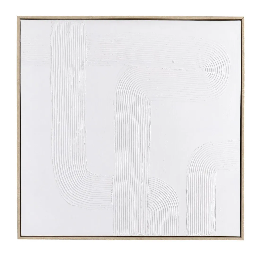 Slika za zid - 82,6 x 82,6 cm platno/mdf okvir - zidna slika za moderne enterijere - Bizzotto
