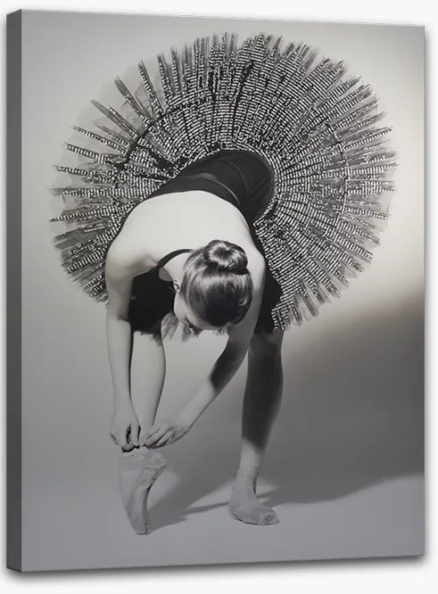 Slika za zid Canvas Glam ST171 60x80cm Balerina Styler