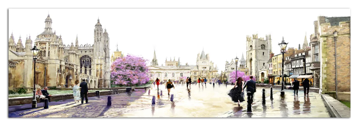 Slika za zid Canvas ST240 Cambridge 32x100cm Styler