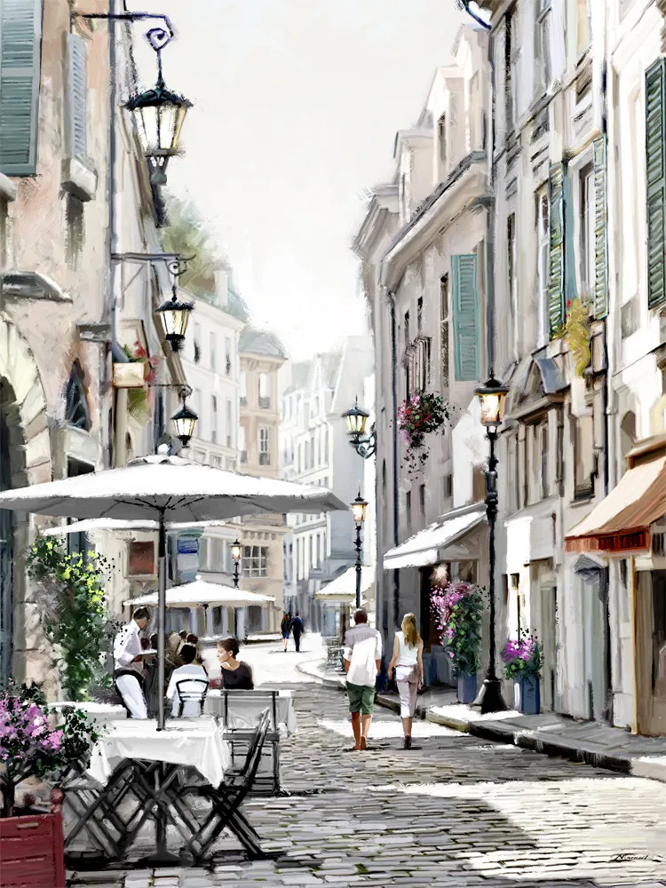 Slika za zid Canvas Summer ST487 Street 60x80cm Styler