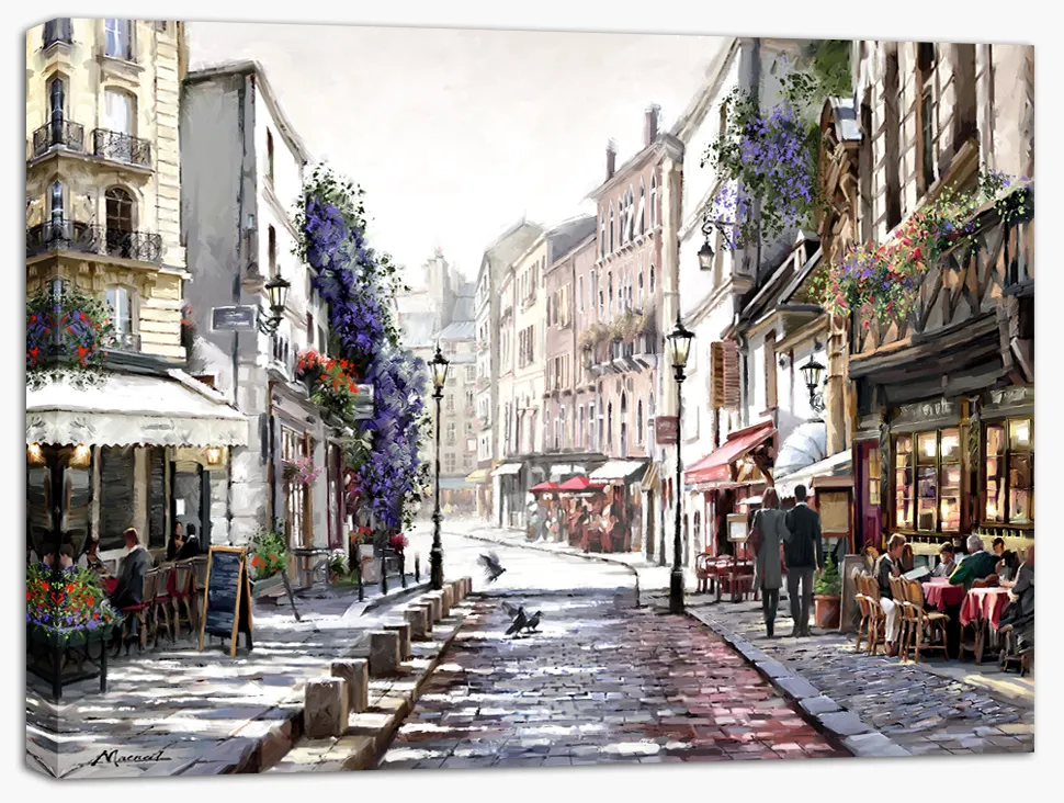 Slika za zid Canvas Watercolor ST243 Paris2 60x80cm Styler