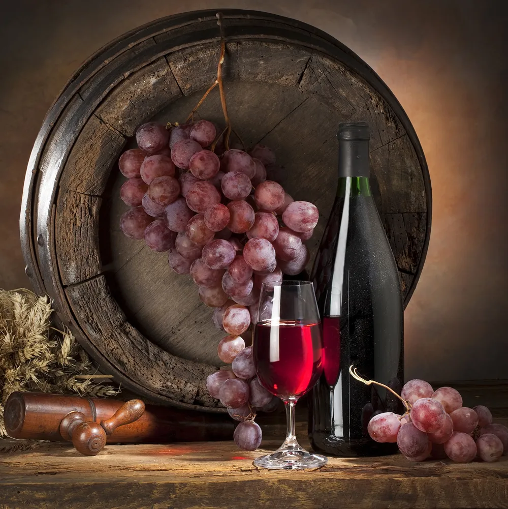 Slika za zid Glasspik 30x30cm GL066 Wino 4 Styler