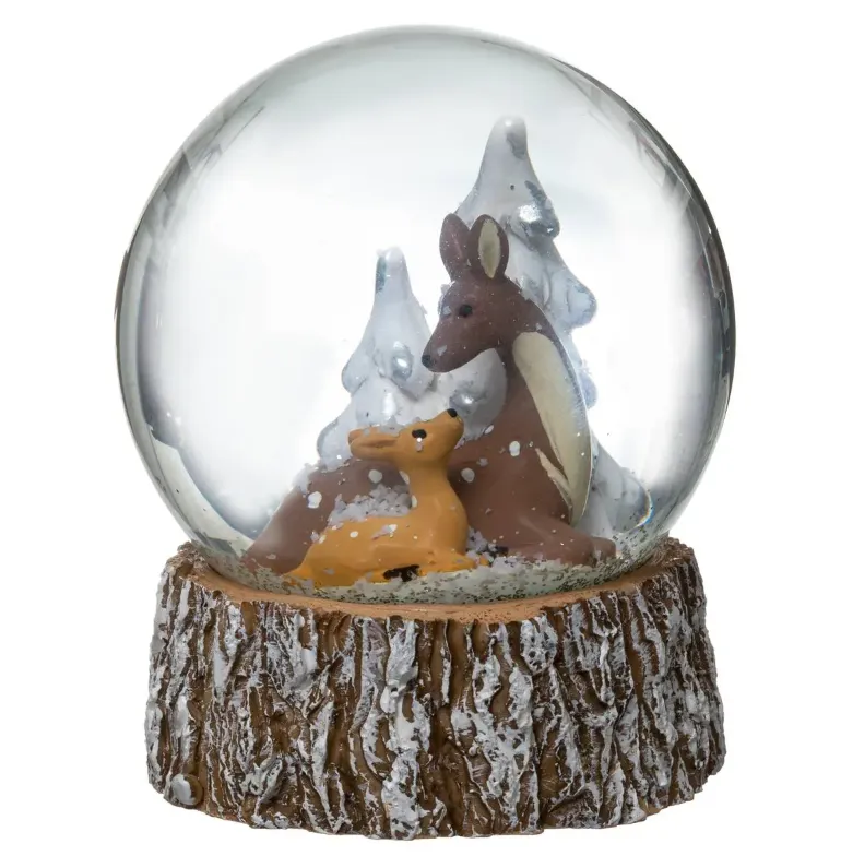 Snežna kugla Deer 8cm Atmosphera C. Dinterieur