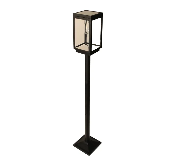 Solarna LED svetiljka Amsterdam 3W 30lm 3.2V crna Luxform