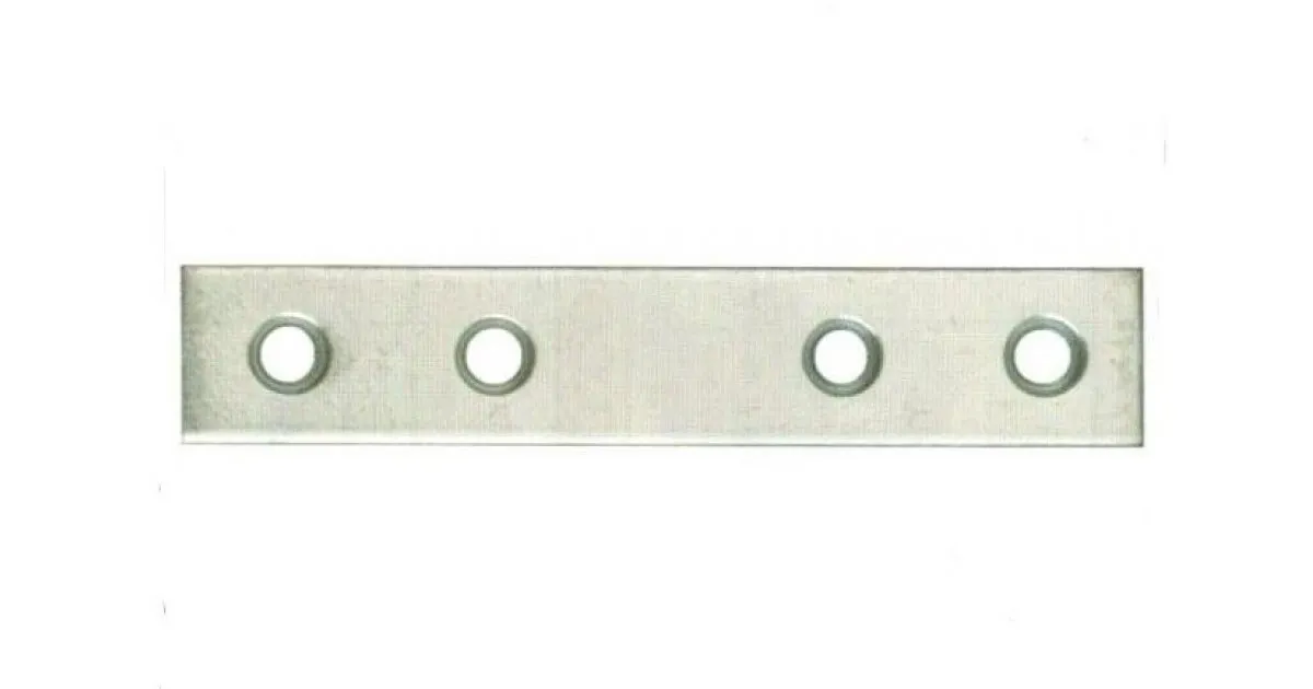 Spojna pločica 8cm 2x15mm inoks Sipa