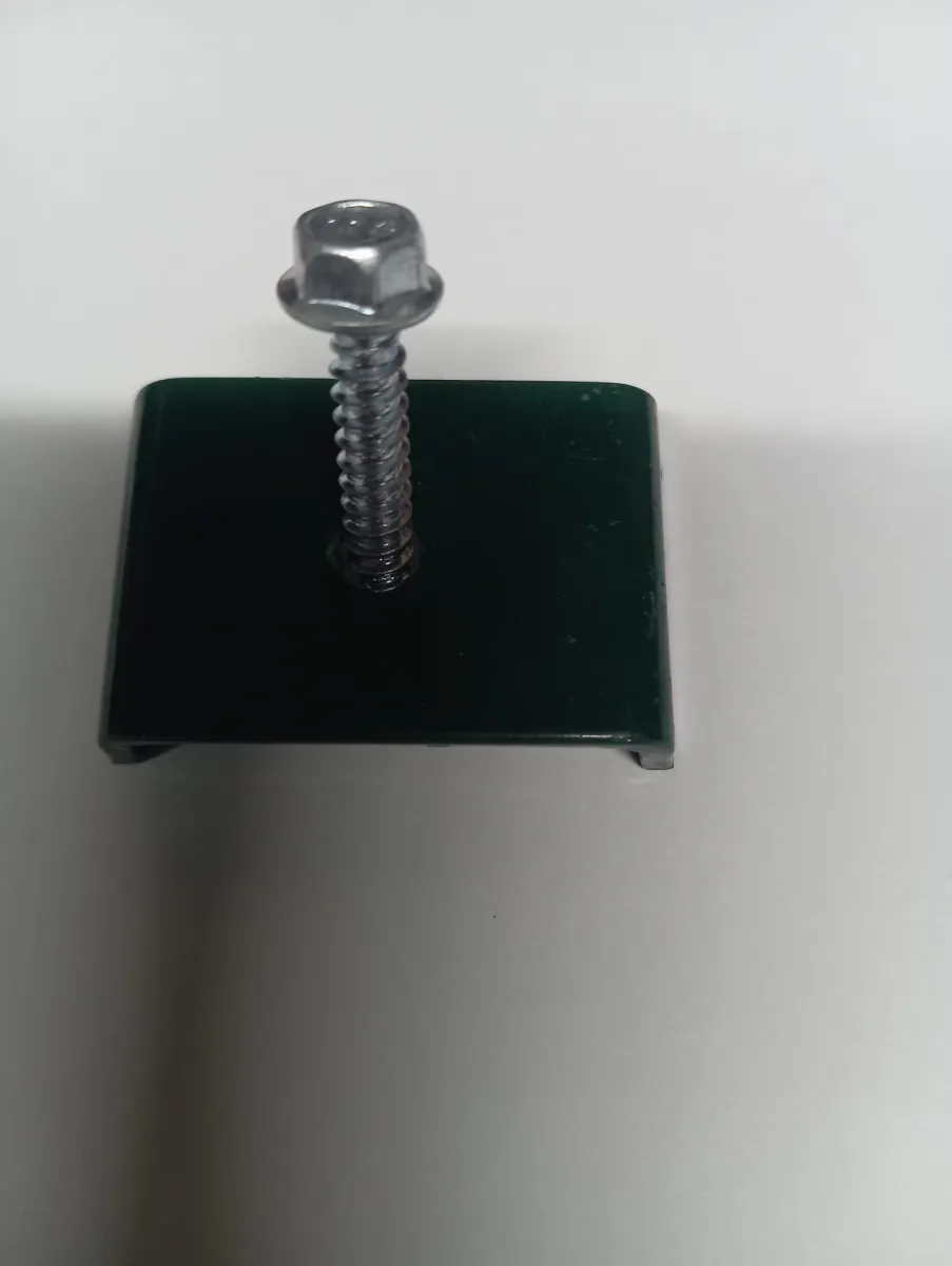 Spojnica za panel i stub metalna RAL 6005 sa vijkom Demma