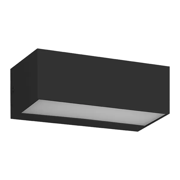 Spoljna zidna svetiljka GRF313 1XE27 23x9x10.1cm crna Elmark