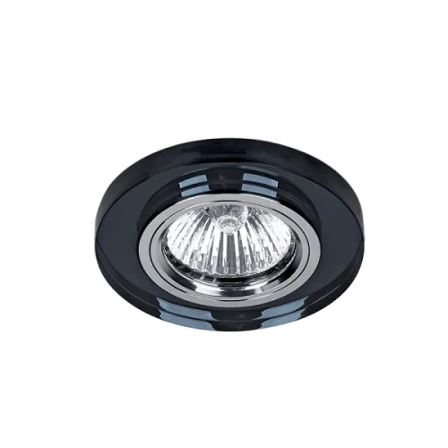Spot lampa CR-777R/BK okrugla crna