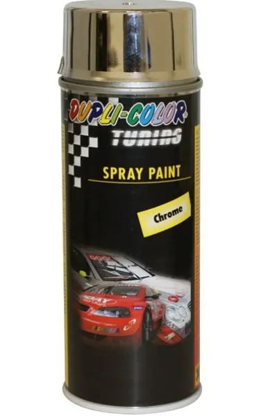 Sprej boja hrom za automobile 400ml Motip