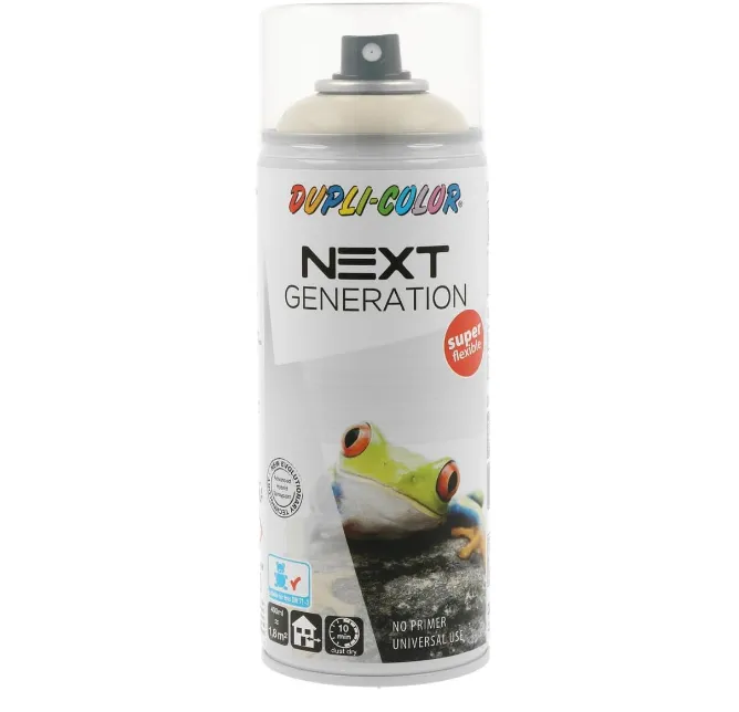 Sprej boja NEXT 400ml RAL 1015 svet.slonovača sjajna Dupli Color