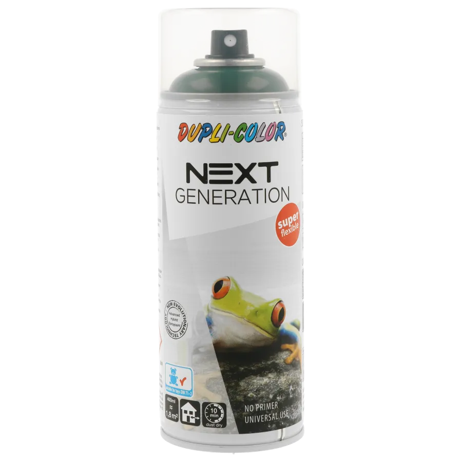 Sprej boja NEXT 400ml RAL 6005 tamno zelena sjajna Dupli Color