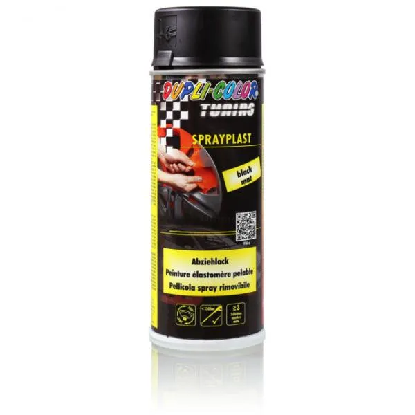 Sprej boja Sprayplast mat crna