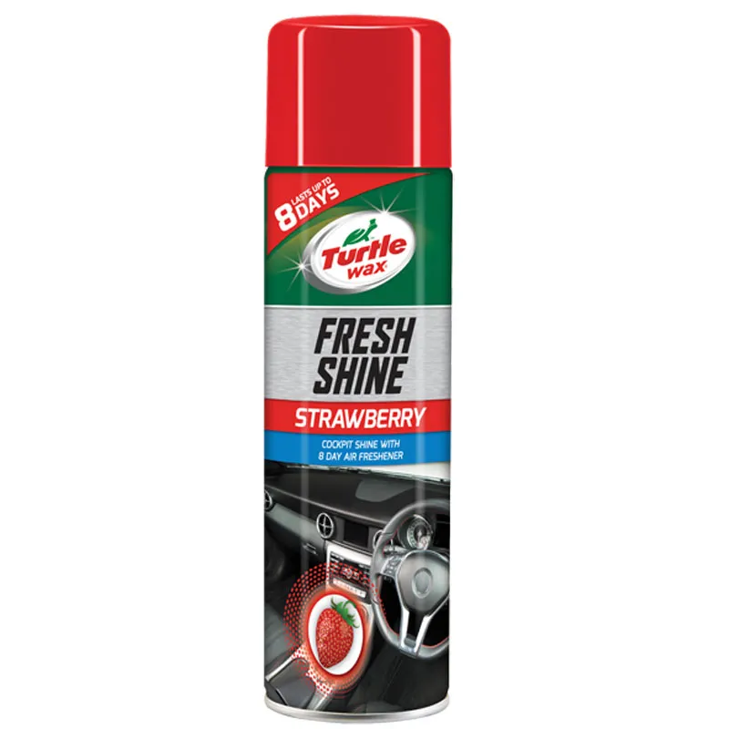 Sprej za čišć. i osveživač Fresh Shine 500ml jagoda Turtle Wax