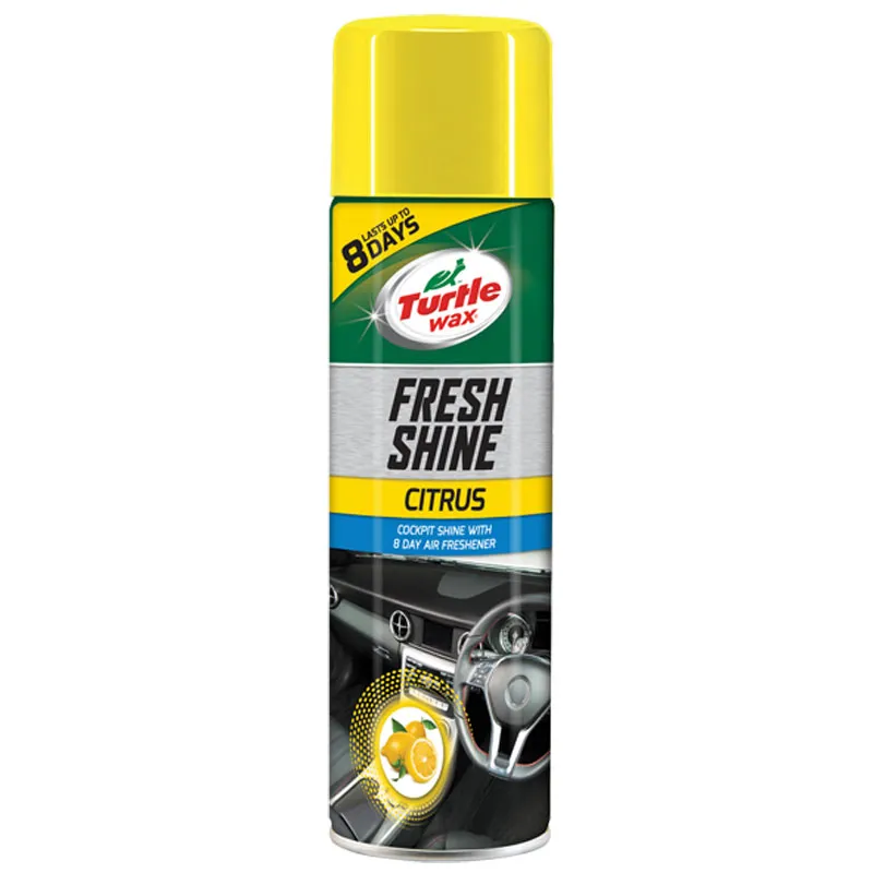 Sprej za čišćenje i osveživač Fresh Shine 500ml citrus Turtle Wax