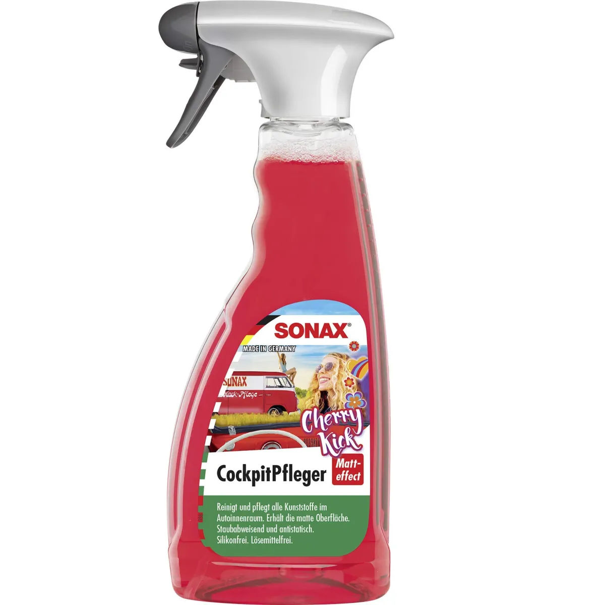 Sprej za čišćenje uprav. table Cherry Kick Cockpit 500ml Sonax