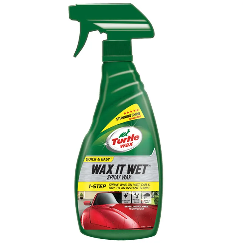 Sprej za poliranje mokrog auta Wax It Wet 500ml Turtle Wax