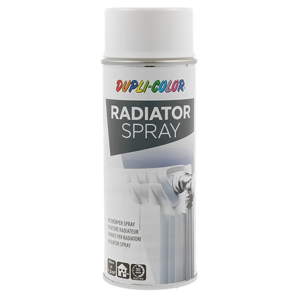 Sprej za radijator 400ml beli satin mat Motip