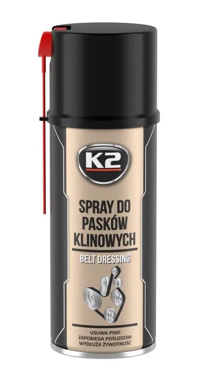 Sprej za remenje BELT DRESSING 400ml K2