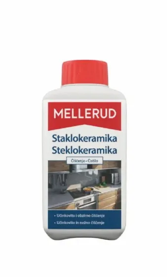Sredstvo za čišćenje staklo-keramičkih ploča šporeta 500ml Mellerud