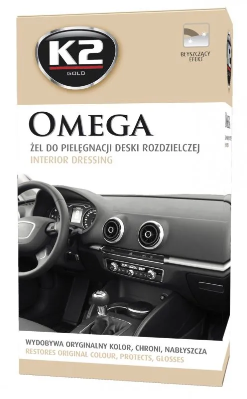 Sredstvo za sjaj i održavanje upravljačke table Omega 500ml K2