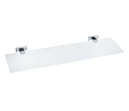 Staklena polica - etažer Quadro četvrtasta 530x140mm