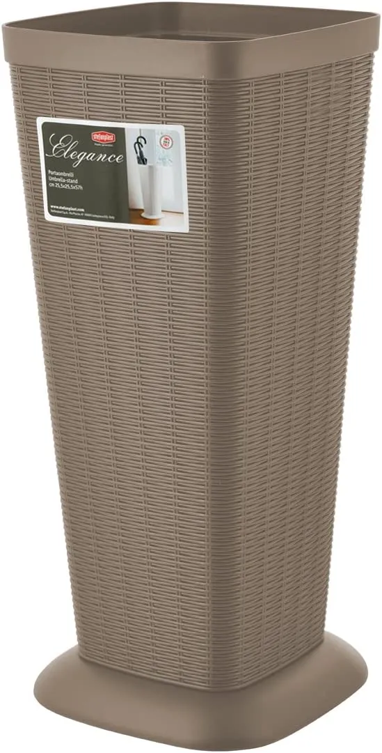 Stalak za kišobrane Elegance 25.5x25.5x57cm sivi Stefanplast