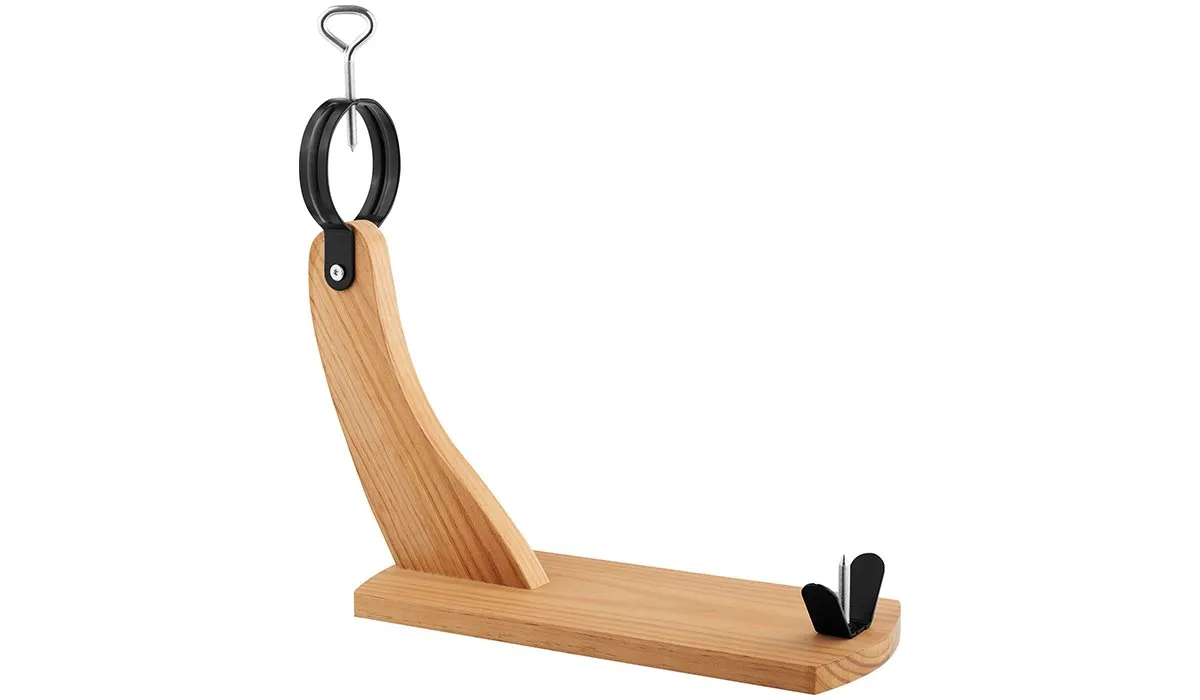 Stalak za pršut sa drvenim postoljem Ausonia