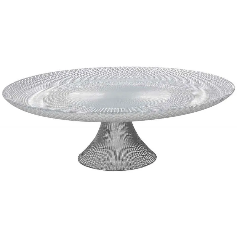 Stalak za tortu Natale 28cm boja srebra Tognana