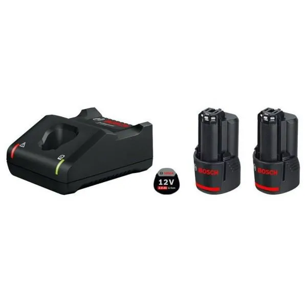 Starter-Set baterija 2xGBA 12V 2.0 Ah + GAL12V-40 punjač Bosch