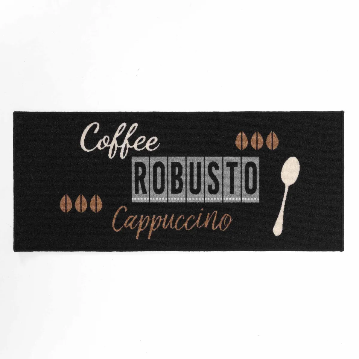 Staza Cappuccino 50x1200cm crna sa printom Douceur d Interieur