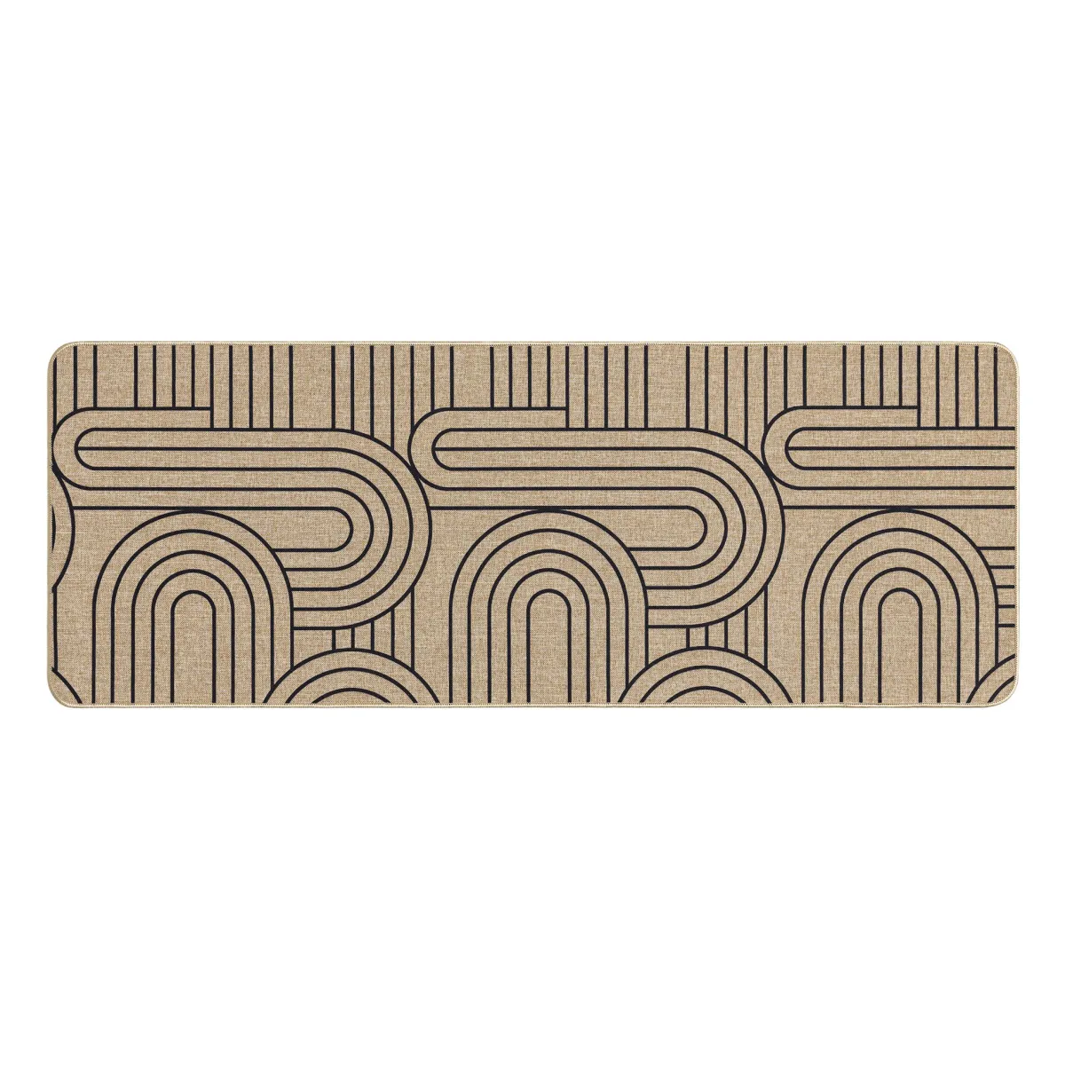 Staza Modul 45x120cm bež/crna Douceur d Interieur