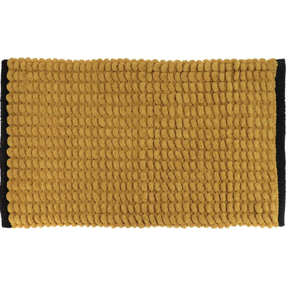 Staza za kupatilo 45x75cm žuta/crna Tendance