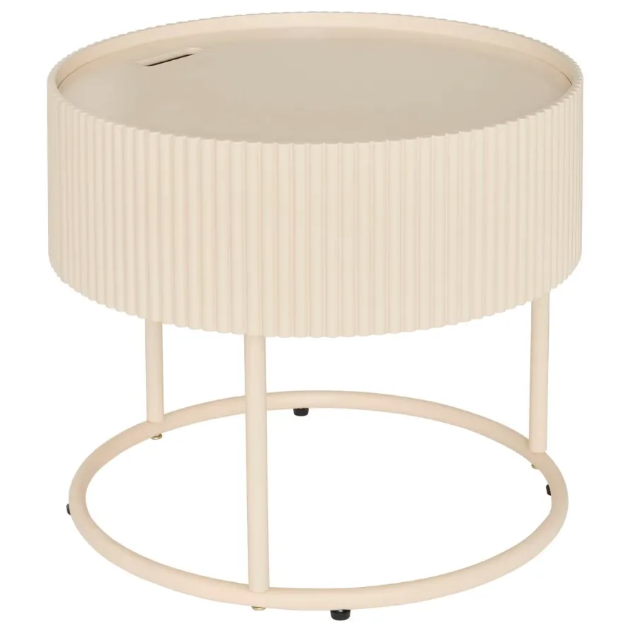 Stočić Juna fi 45x40.5cm bež Atmosphera C. Dinterieur