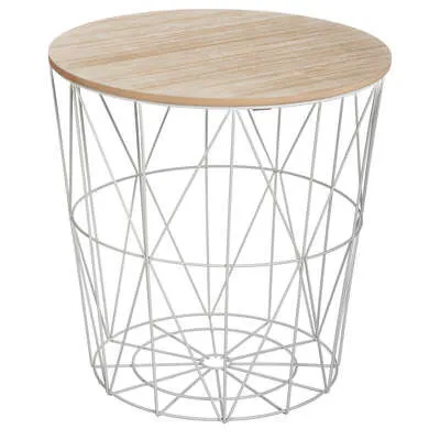 Stočić Kumi 41x39.5cm sivi Atmosphera Createur Dinterieur