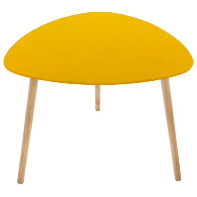 Stočić Mileo 60x60x45cm žuti Atmosphera Createur Dinterieur
