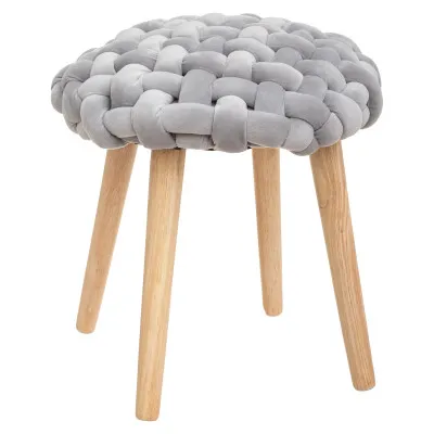Stolica Cosy 39x43cm siva Atmosphera Createur Dinterieur