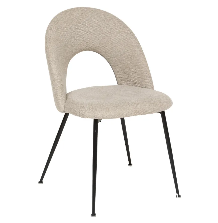 Stolica Raven 53x49x81cm bež Atmosphera Createur Dinterieur