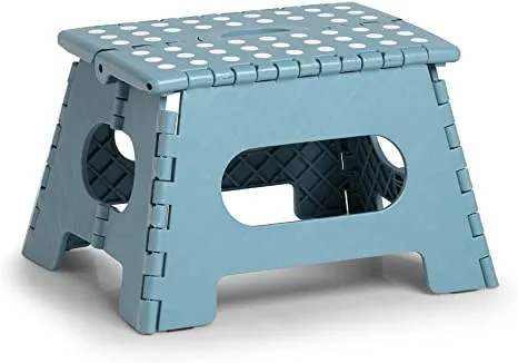 Stolica-stepenik 35x28x22cm sklopiva plava Zeller