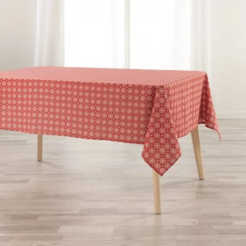 Stolnjak Dolka 140x240cm crveno-beli Douceur d Interieur