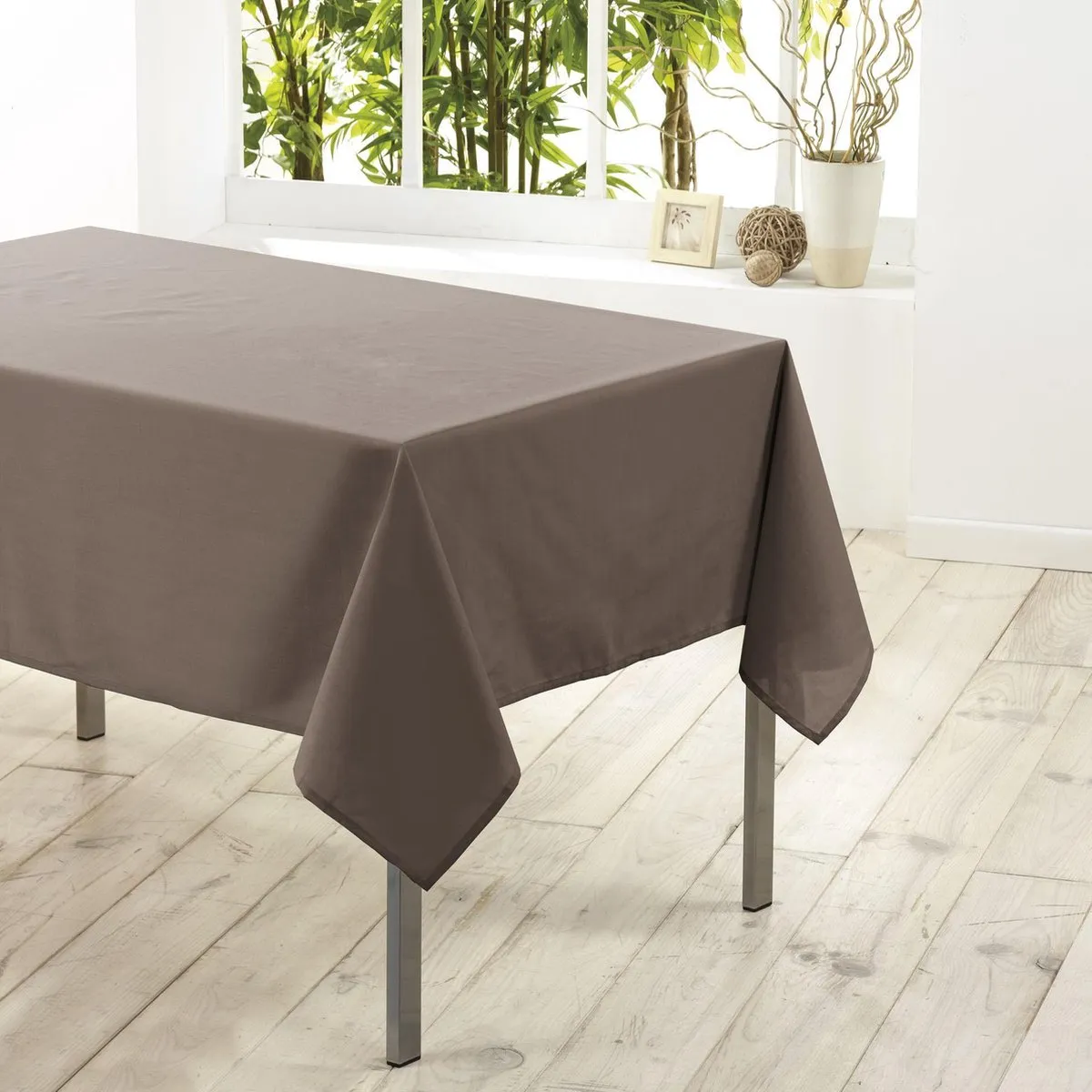 Stolnjak Essentiel 140x250cm smeđi Douceur d Interieur